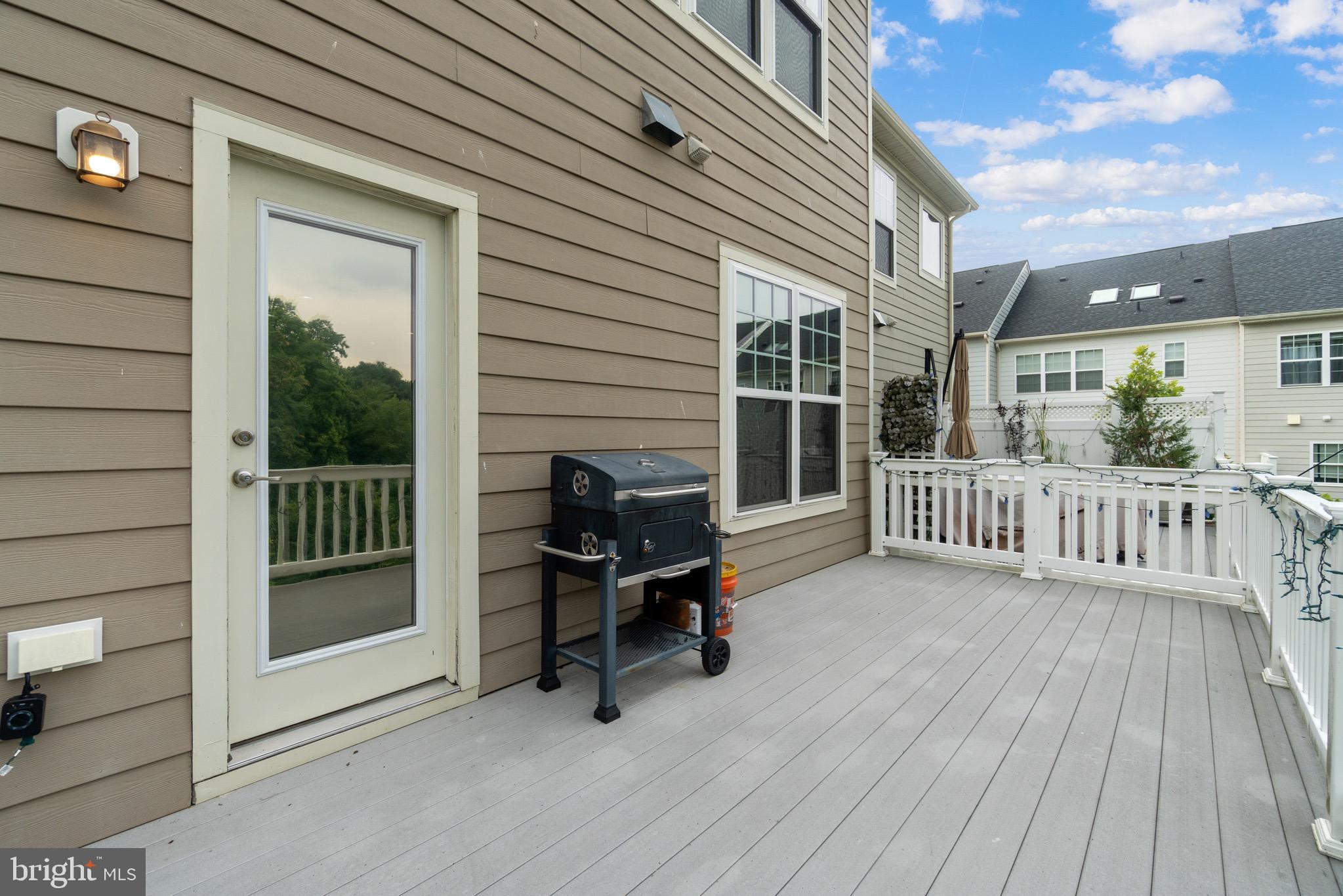 7905 Silver Oak Road Hanover, MD 21076 - Photo 12 of 25 Huge deck for entertaining!