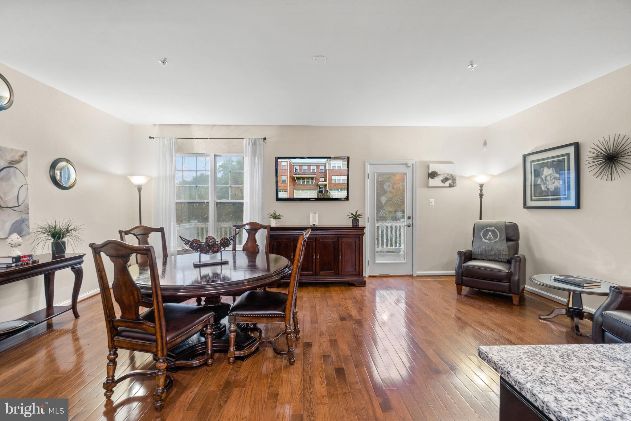 7905 Silver Oak Road Hanover, MD 21076 - Photo 10 of 25 Bright and open living/dining room area