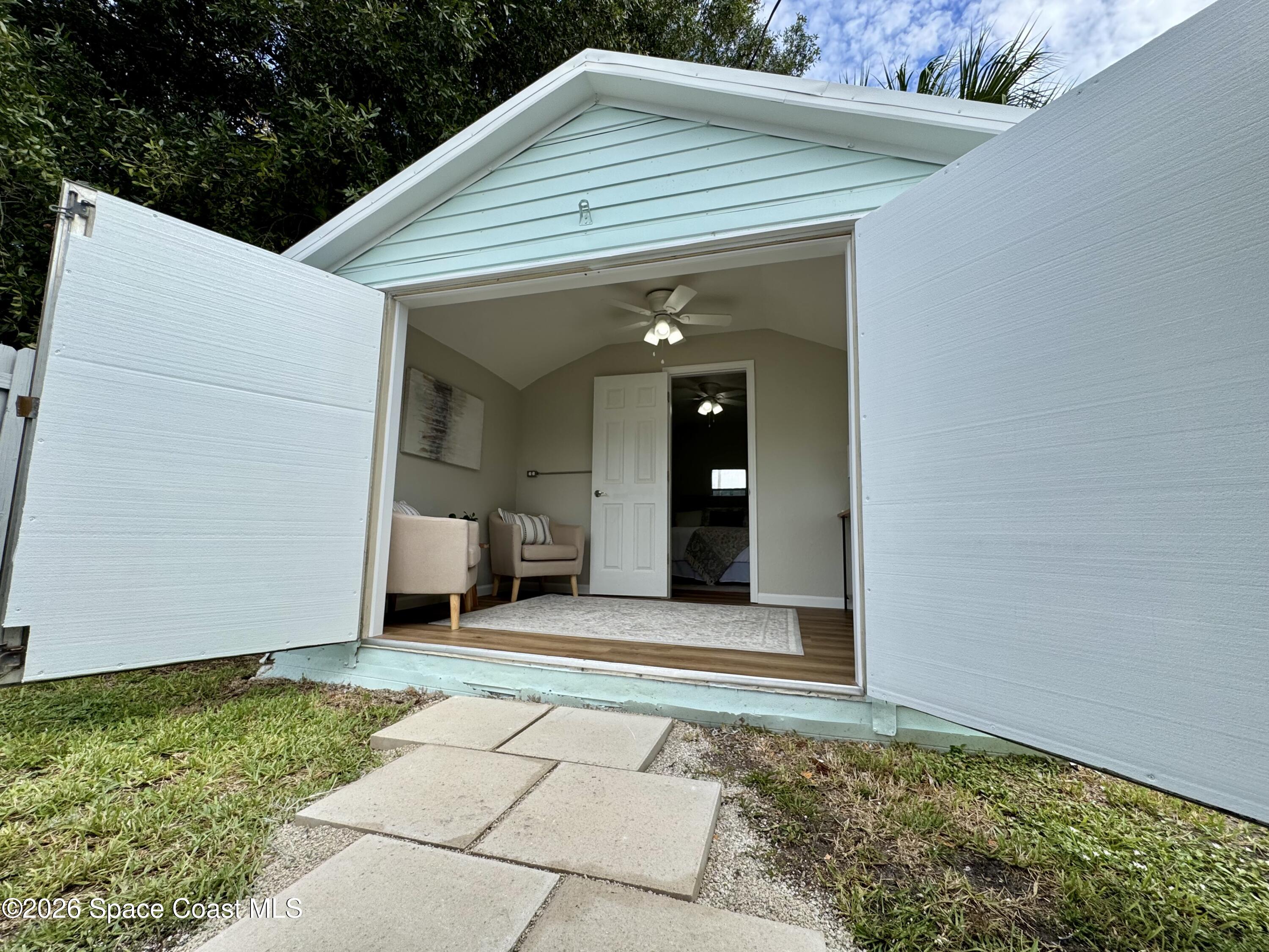 2252 Laden Road Melbourne, FL 32935 - Photo 31 of 48 Shed open