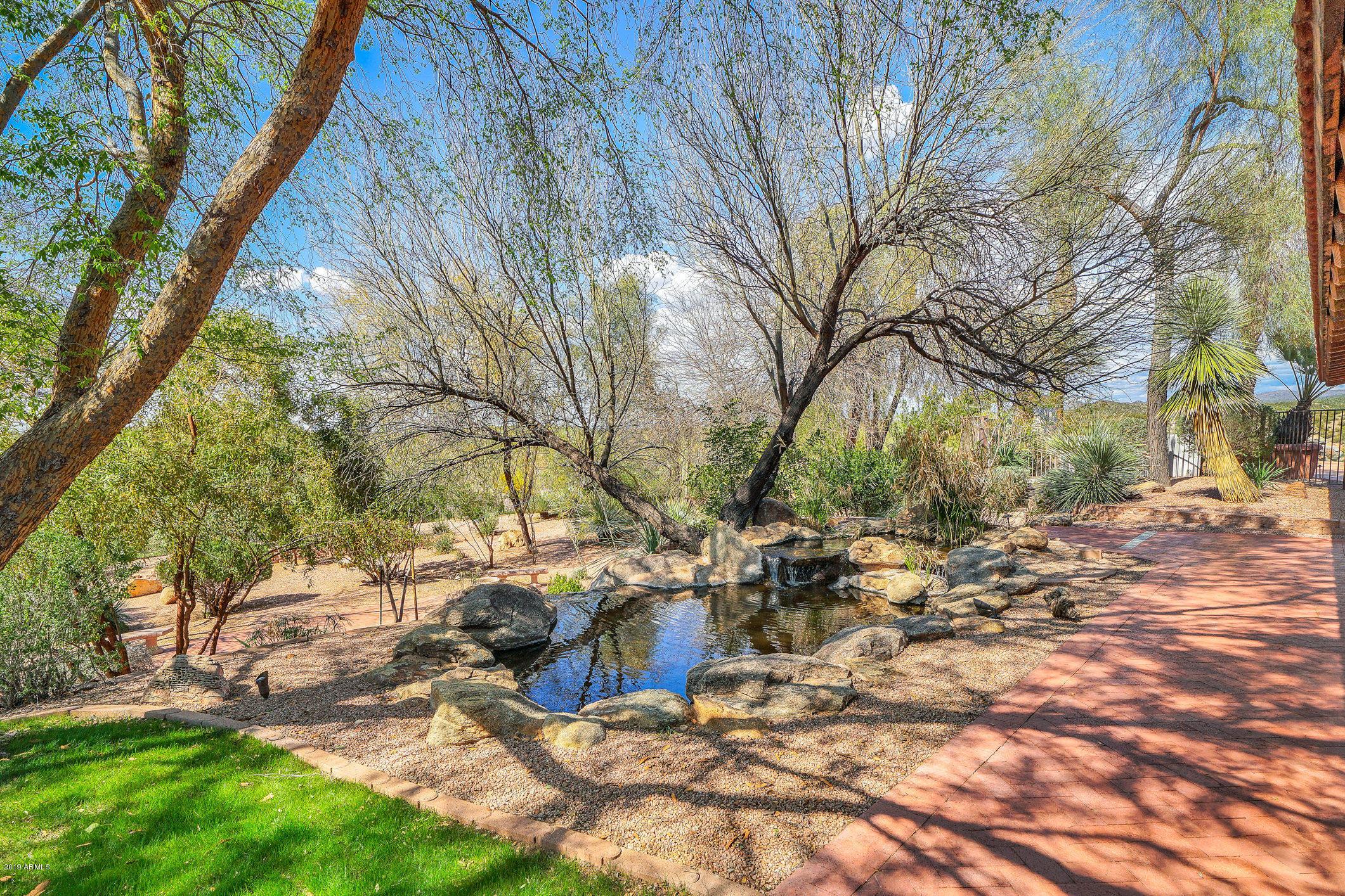 28331 West Rocking Horse Lane Morristown, AZ 85342 - Photo 57 of 85 234-Sideyard_KoiPond