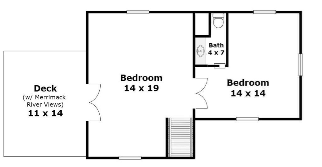 11 Harbor Street Newburyport, MA 01950 - Photo 33 of 39 a picture of a wall with a white wall and a white wall