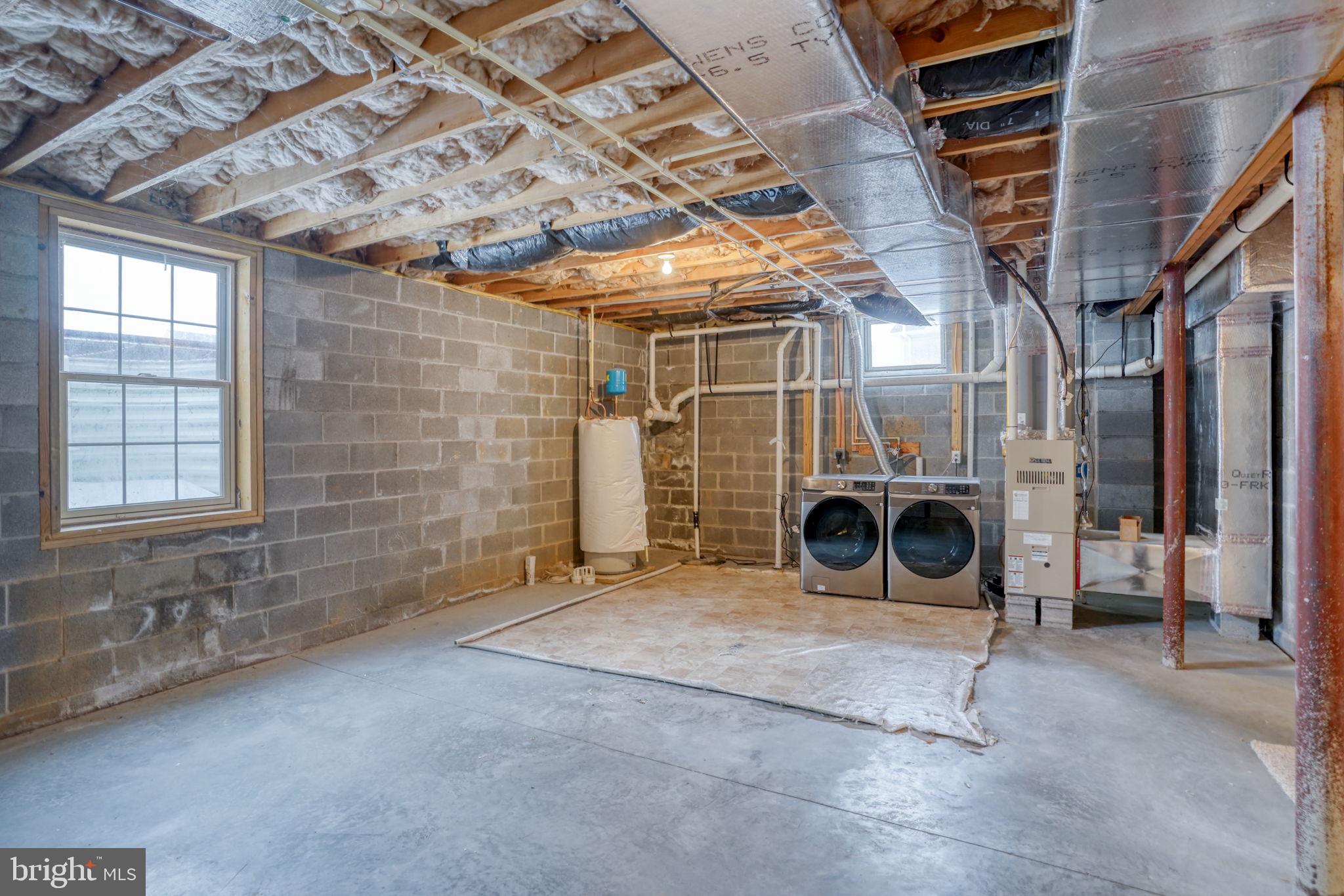 156 Velvet Antler Drive Clayton, DE 19938 - Photo 31 of 39 Laundry Area in Basement