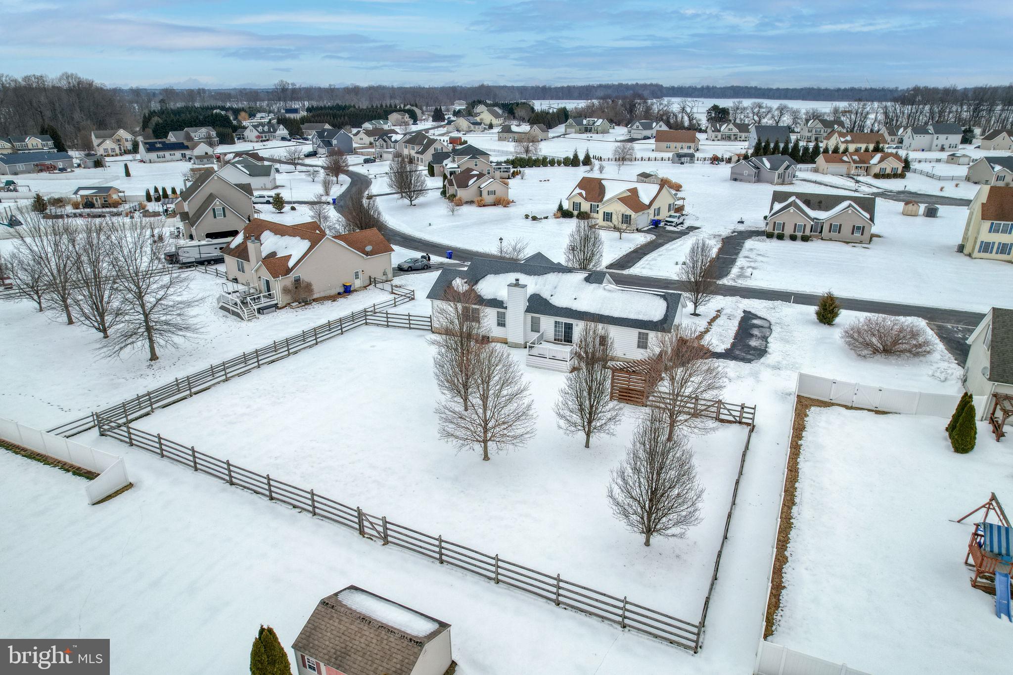 156 Velvet Antler Drive Clayton, DE 19938 - Photo 4 of 39 Fenced Rear Yard