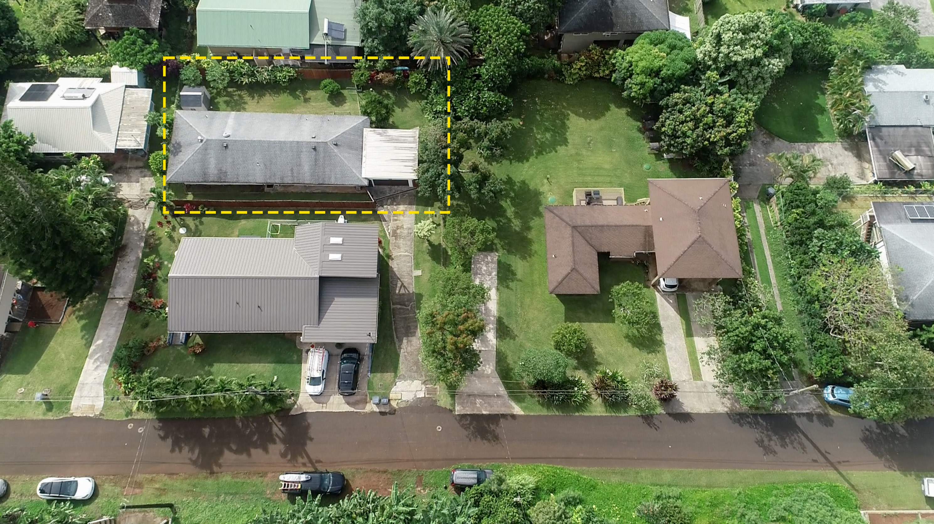 316 A Makani Road, Unit A Kapaa, HI 96746 - Photo 28 of 29 an aerial view of a house