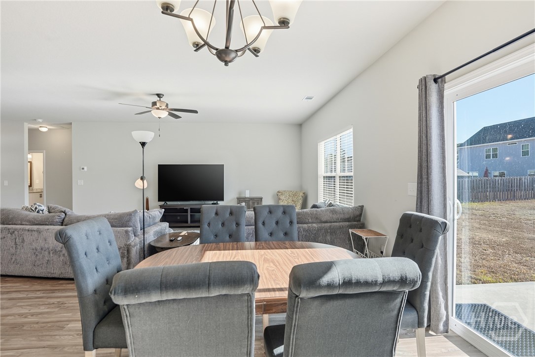 141 Haydon Court Rincon, GA 31326 - Photo 18 of 43 Dining Room and Family Room View