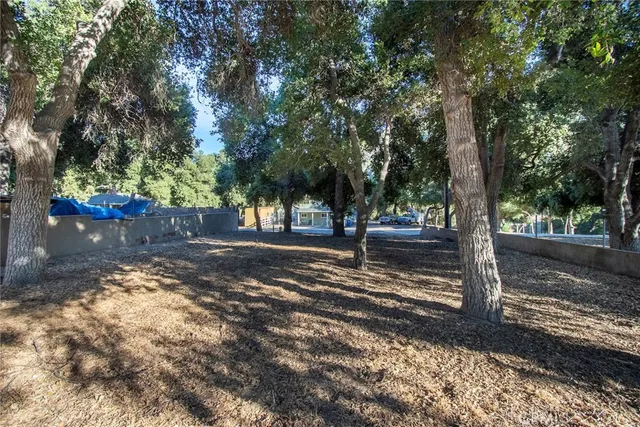 a view of street with parking area
