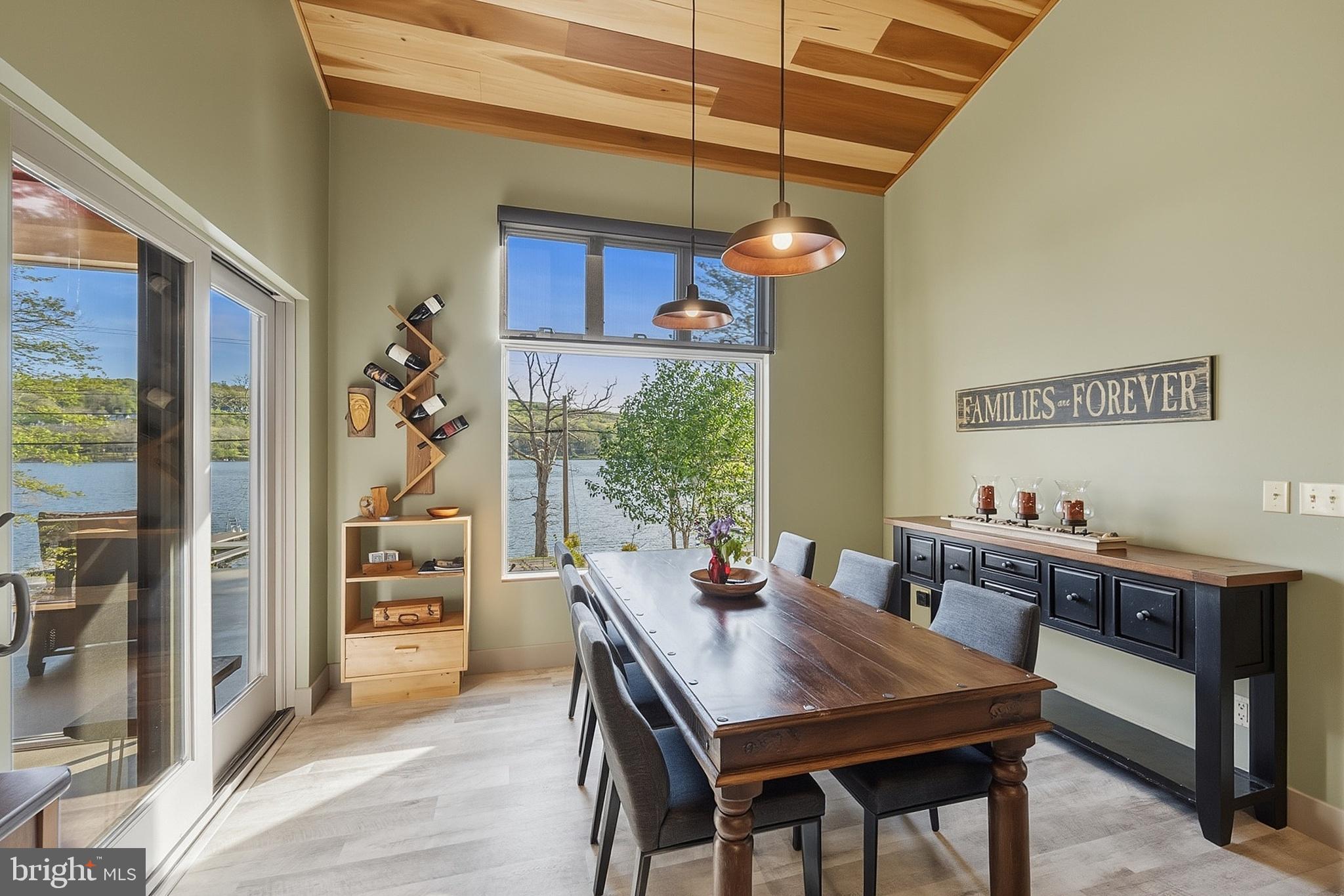 755 Rock Lodge Road McHenry, MD 21541 - Photo 23 of 85 Stunning lake views from the dining area