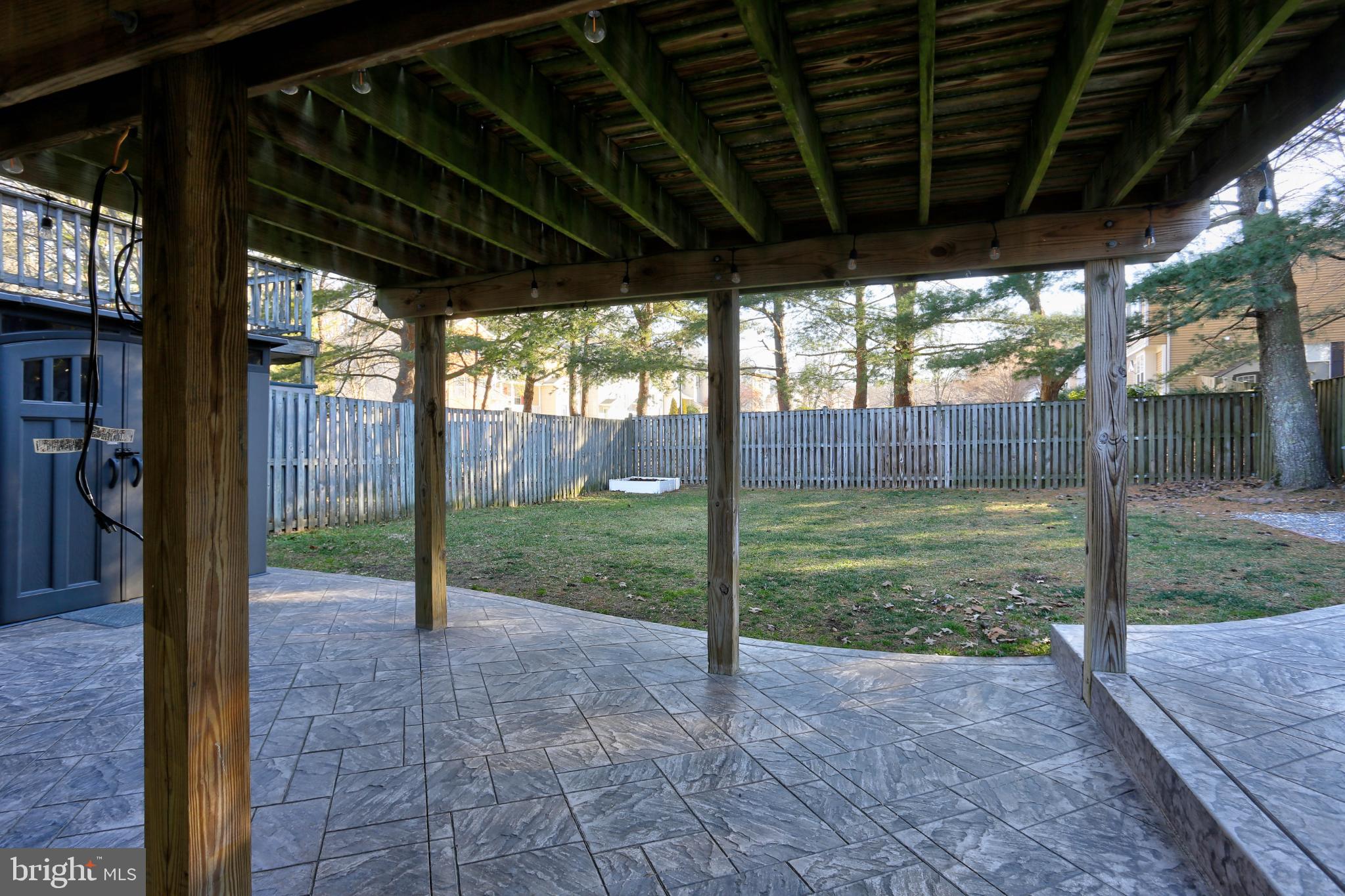 1159 Greenhill Road Arnold, MD 21012 - Photo 37 of 41 Serene outdoor retreat with shaded patio.