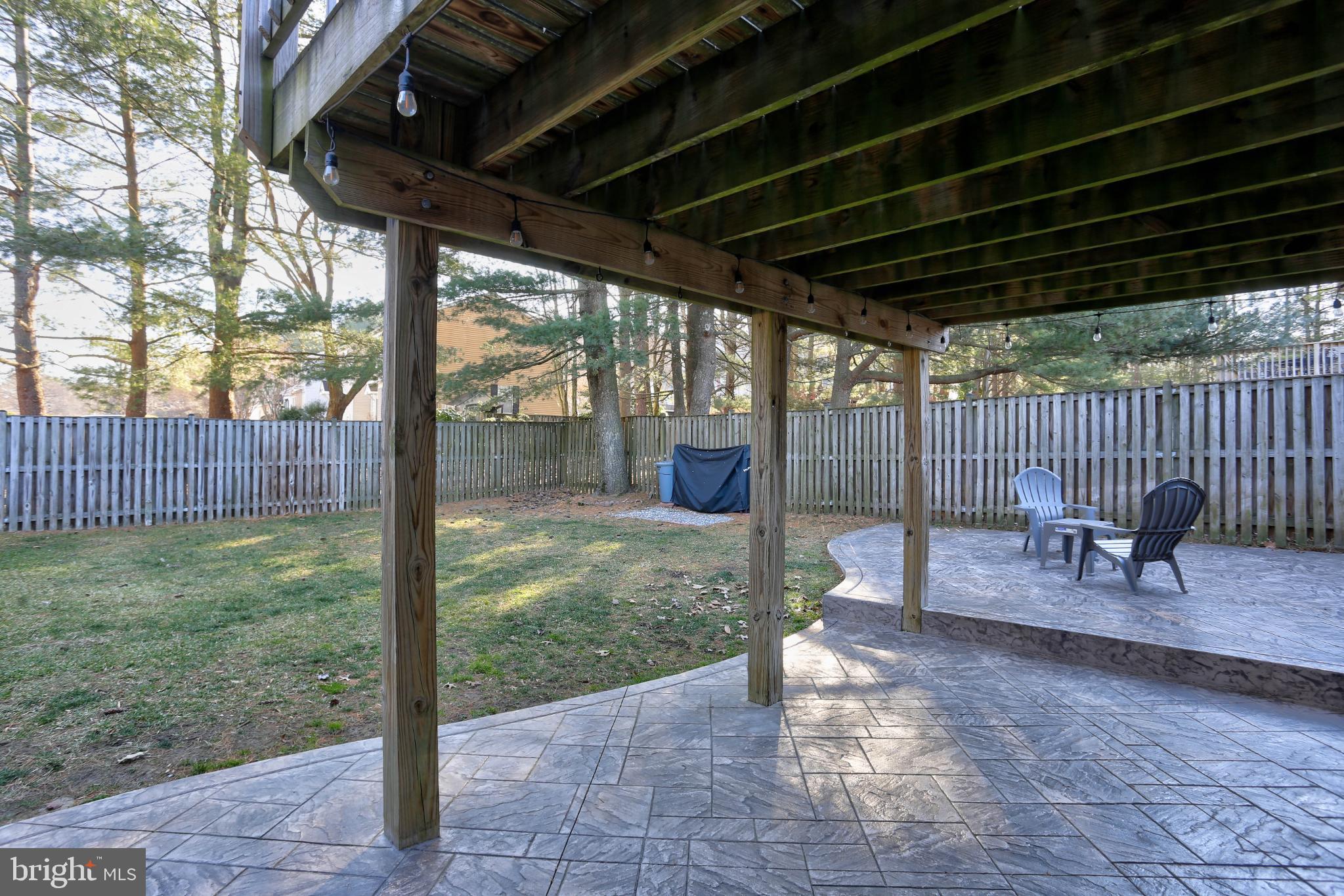 1159 Greenhill Road Arnold, MD 21012 - Photo 38 of 41 Charming outdoor retreat with shaded patio.