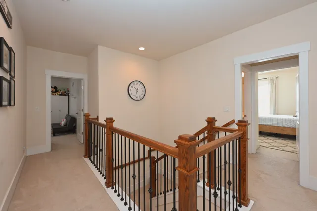 a view of a yard with an outdoor space