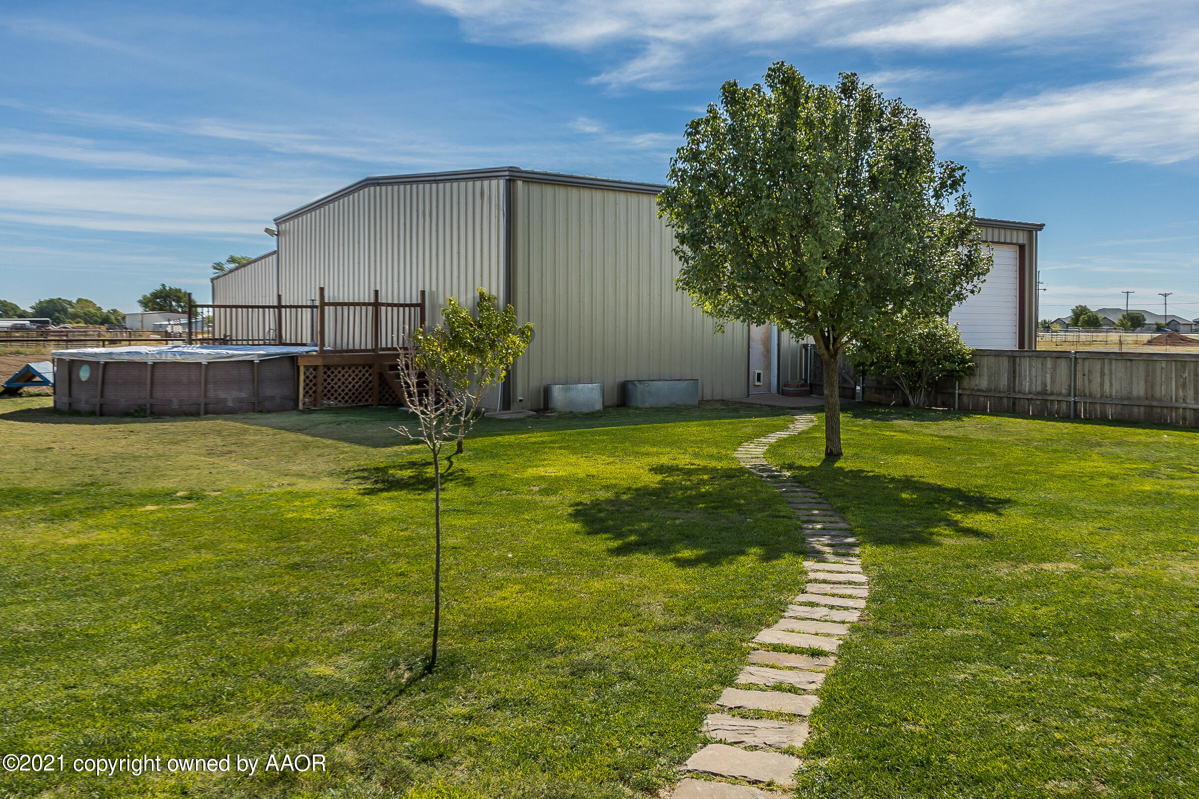 8703 South Blessen Road Amarillo, TX 79119 - Photo 10 of 46 031_Shop From Back Yard