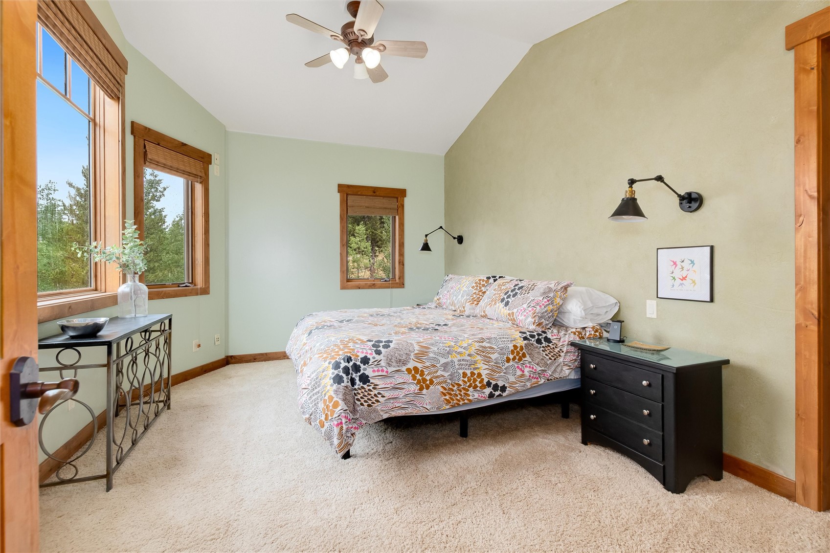 592 Ponderosa Road Fairplay, CO 80440 - Photo 23 of 45 a bedroom with a bed and a window