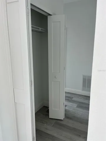 a view of wooden floor