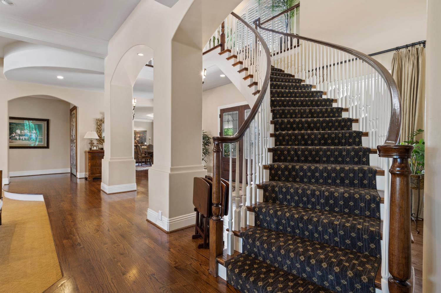 10676 Wilton Road Elk Grove, CA 95624 - Photo 15 of 71 a view of entryway and hall with wooden floor