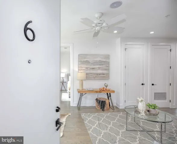 a very nice looking room with a large window