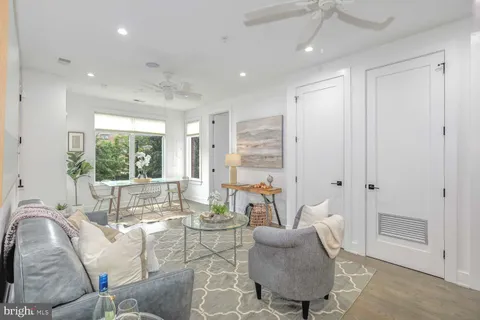 a very nice looking room with a large window