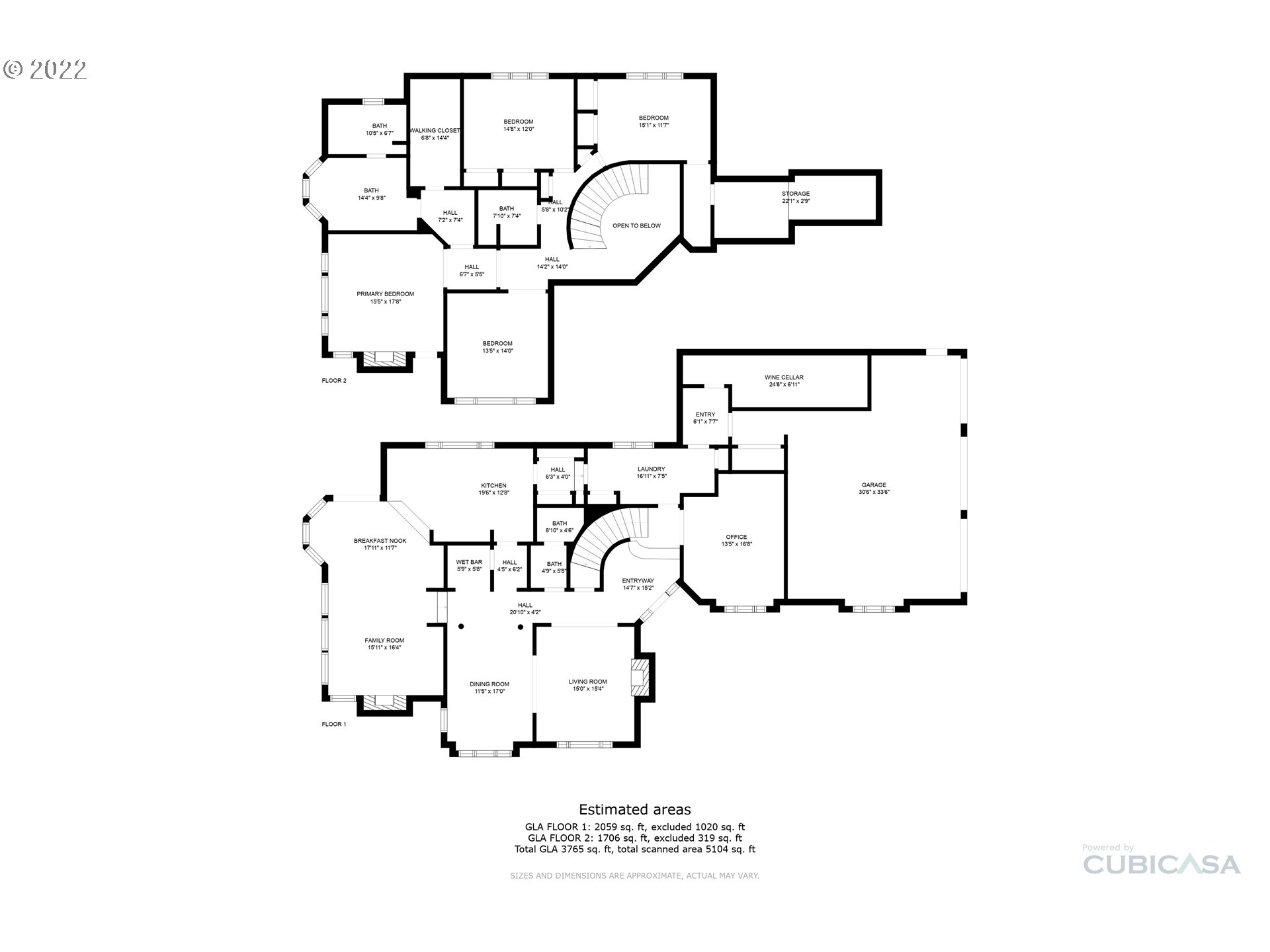 839 Southwest Regency Place Portland, OR 97225 - Photo 32 of 32 Floor Plan