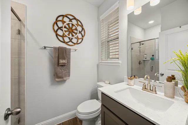 a close up of a bench in the balcony