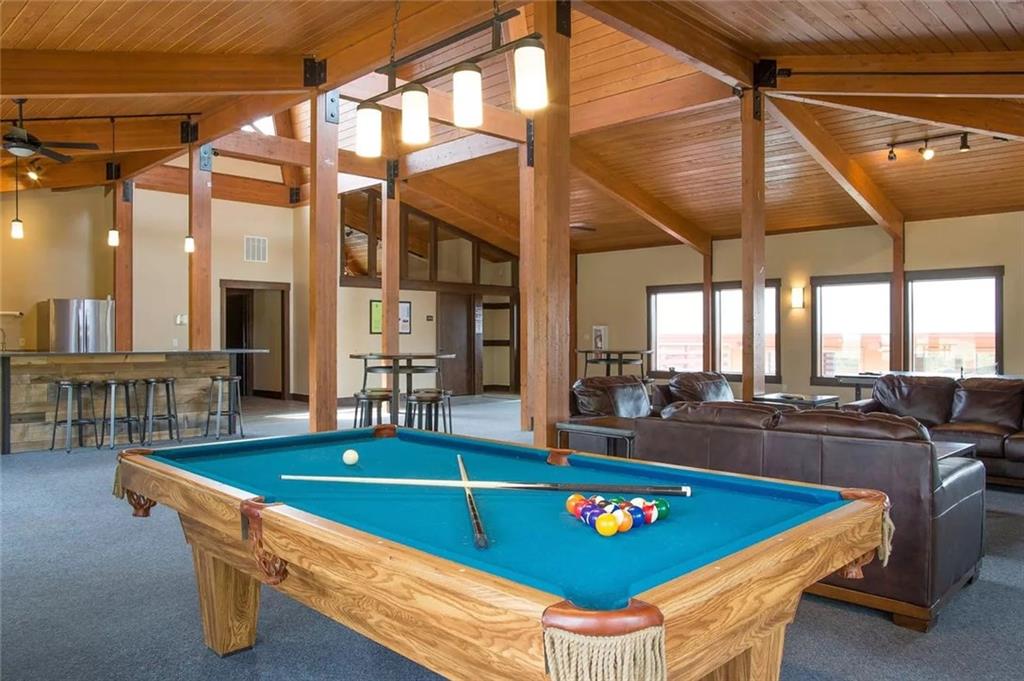 125 Reiling Road Breckenridge, CO 80424 - Photo 33 of 35 a room with pool table and windows