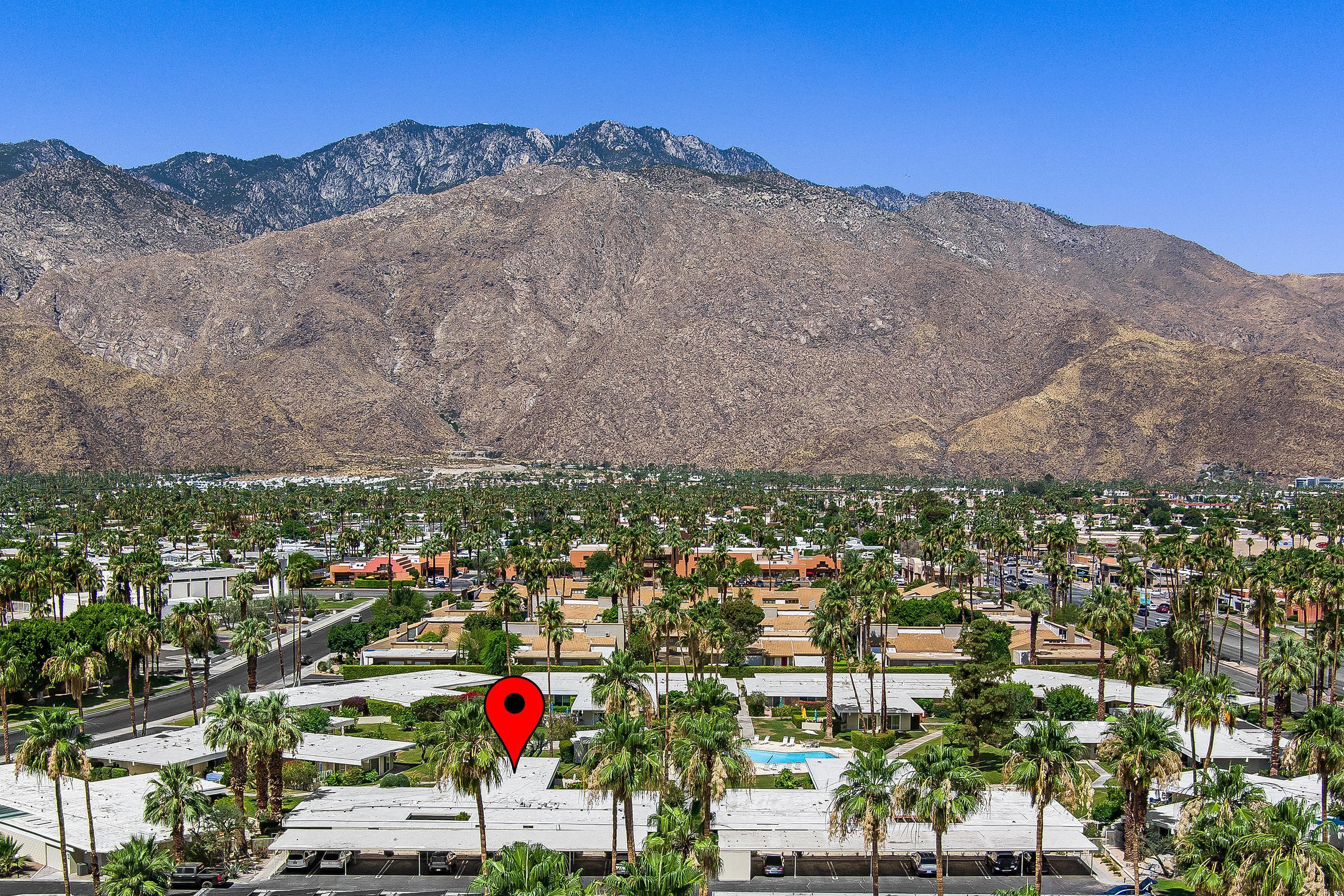 1855 Ramon Road, Unit 14 Palm Springs, CA 92264 - Photo 31 of 34 an aerial view of multiple house