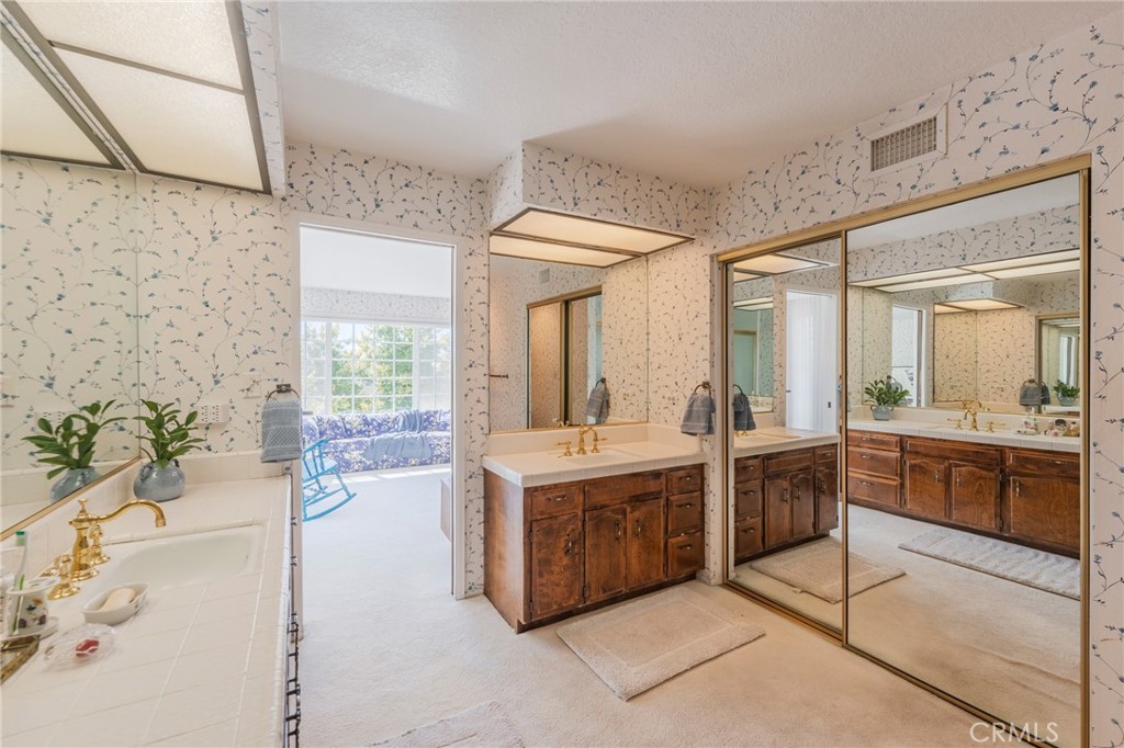 1920 Flint Rock Road Diamond Bar, CA 91765 - Photo 27 of 62 Large walk-in closet and 2 separate sinks/counters