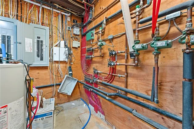 a view of an chairs and table in the balcony