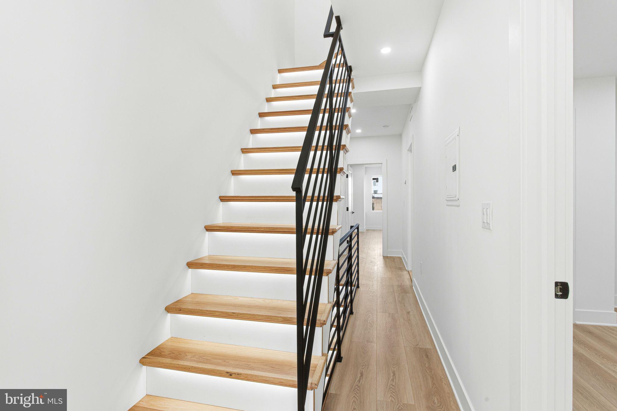 1419 Wharton Street Philadelphia, PA 19146 - Photo 14 of 39 a view of entryway and gallery with wooden floor