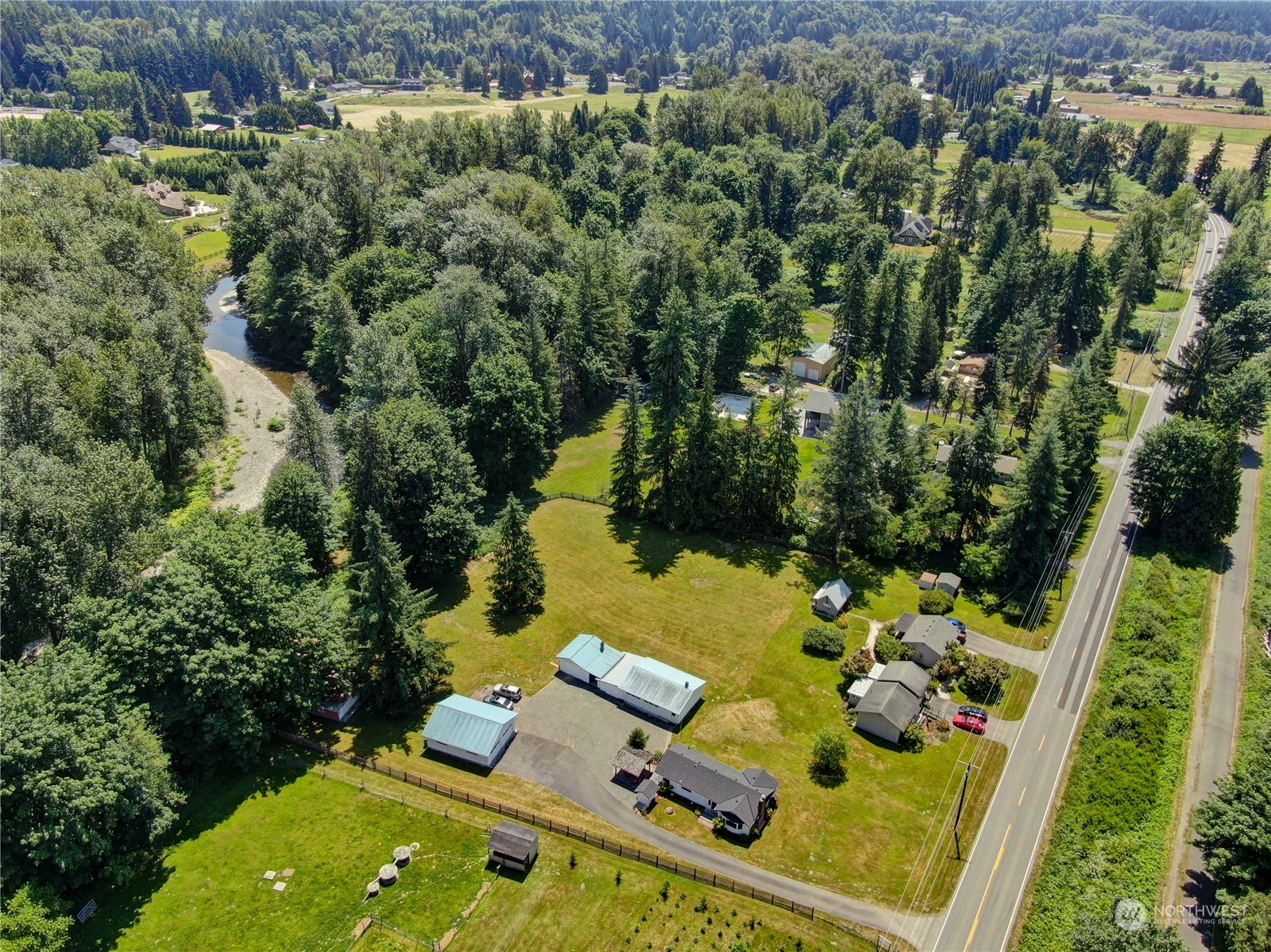 21 North Machias Road Snohomish, WA 98290 - Photo 2 of 21 an aerial view of a house with a yard