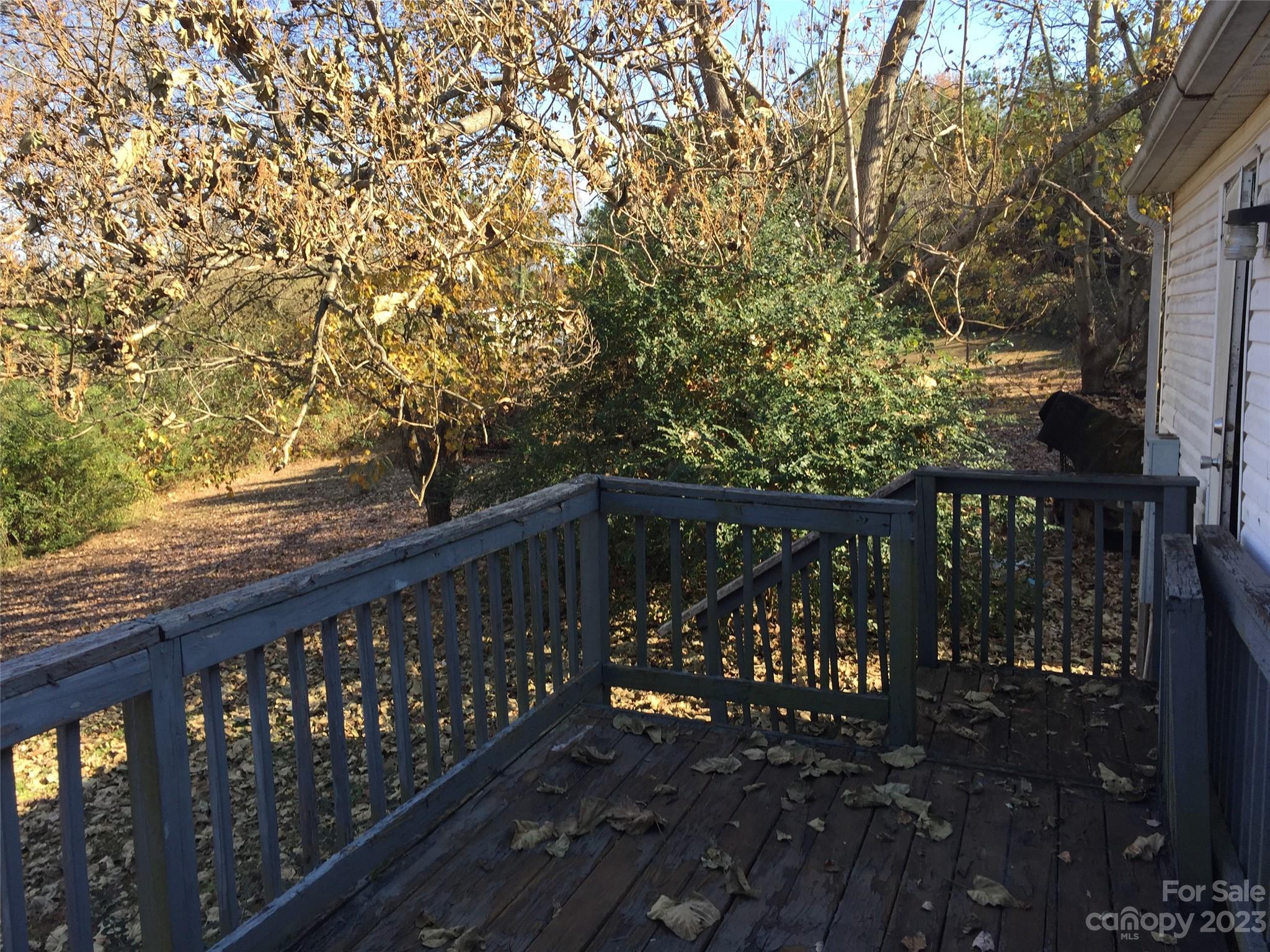 171 Charlie Randall Road Lawndale, NC 28090 - Photo 16 of 28 a view of a balcony with wooden floor