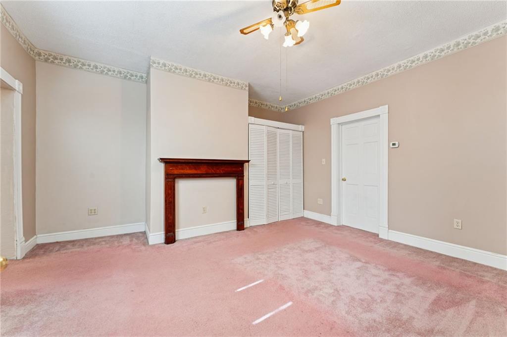 28 Gregory Street Pittsburgh, PA 15203 - Photo 23 of 44 a view of empty room with a fan