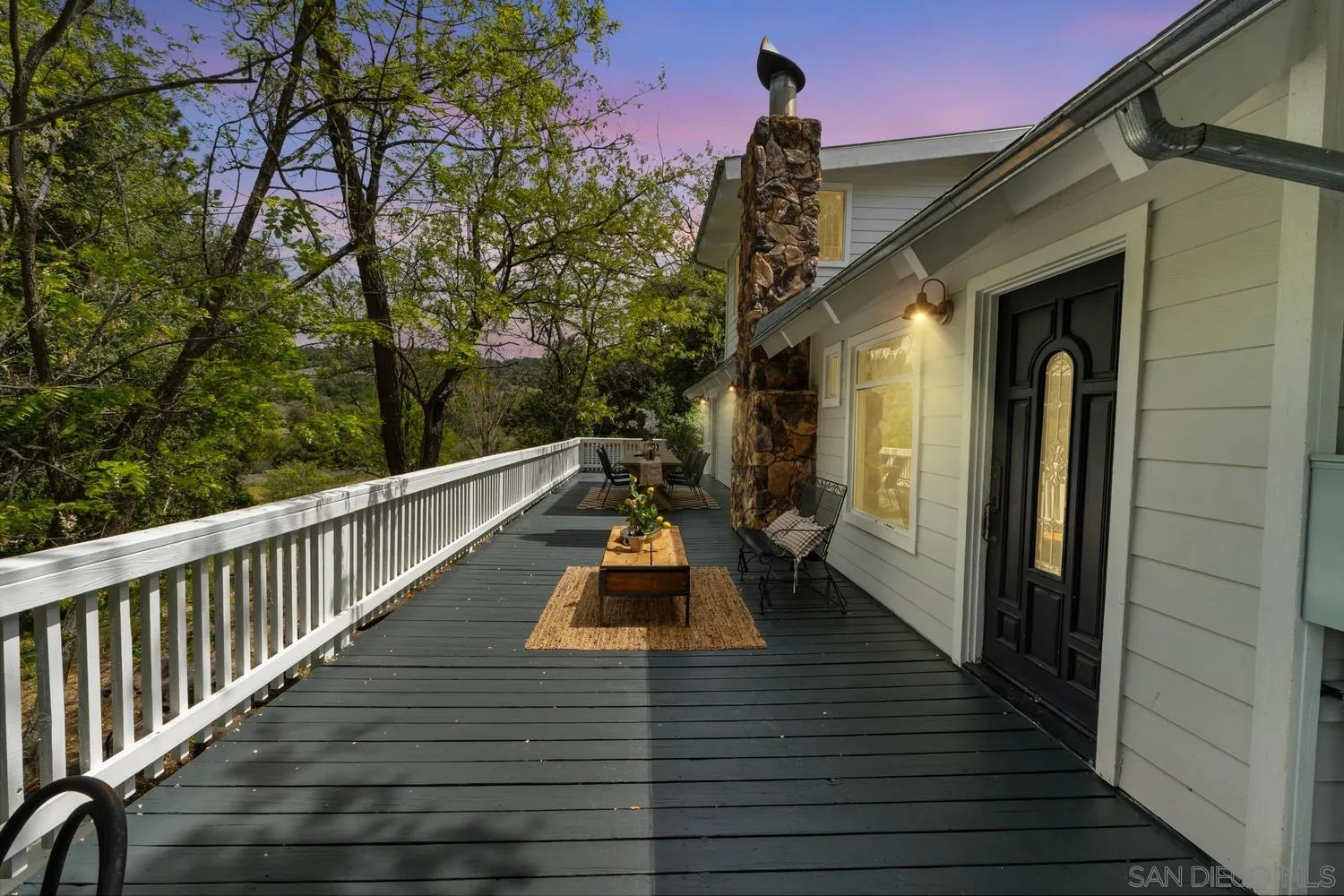 3517 Deer Lake Park Road Julian, CA 92036 - Photo 53 of 75 a view of balcony and deck