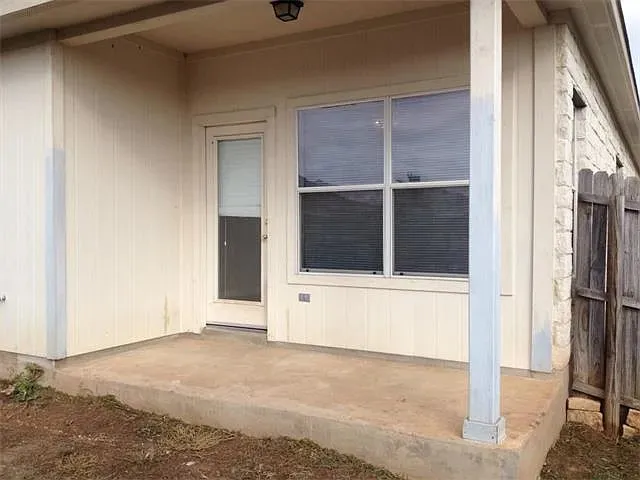 a view of a entrance to house