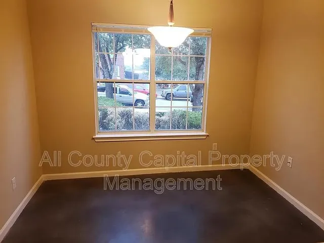 a view of a room with window