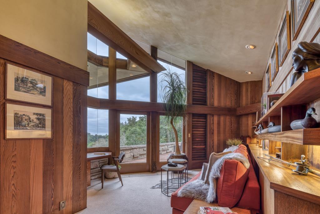 999 North Rodeo Gulch Road Soquel, CA 95073 - Photo 23 of 47 a view of living room with furniture and large windows