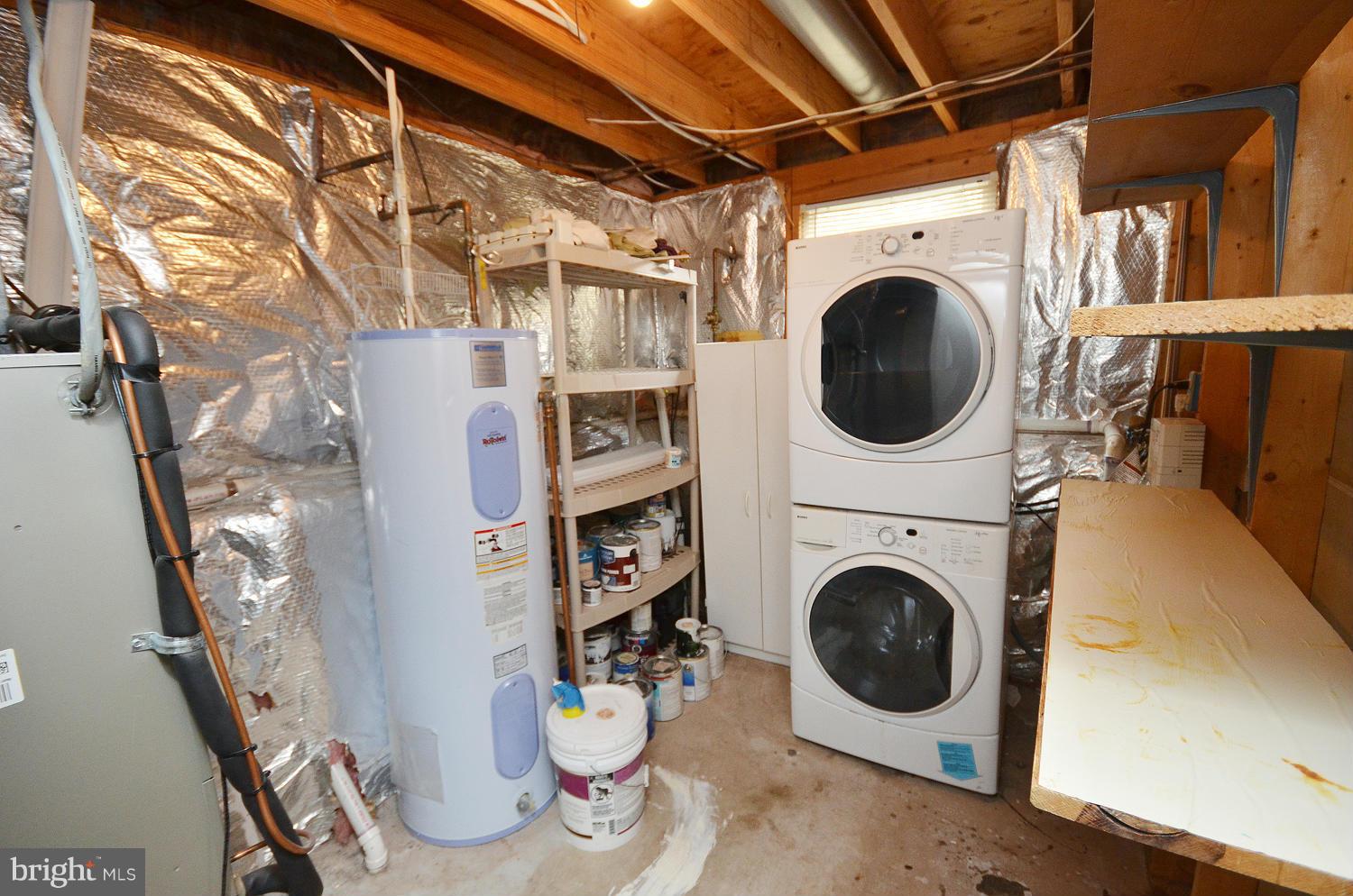 1617 Fieldthorn Drive Reston, VA 20194 - Photo 20 of 30 Utility room w/ Samsung W/D & storage