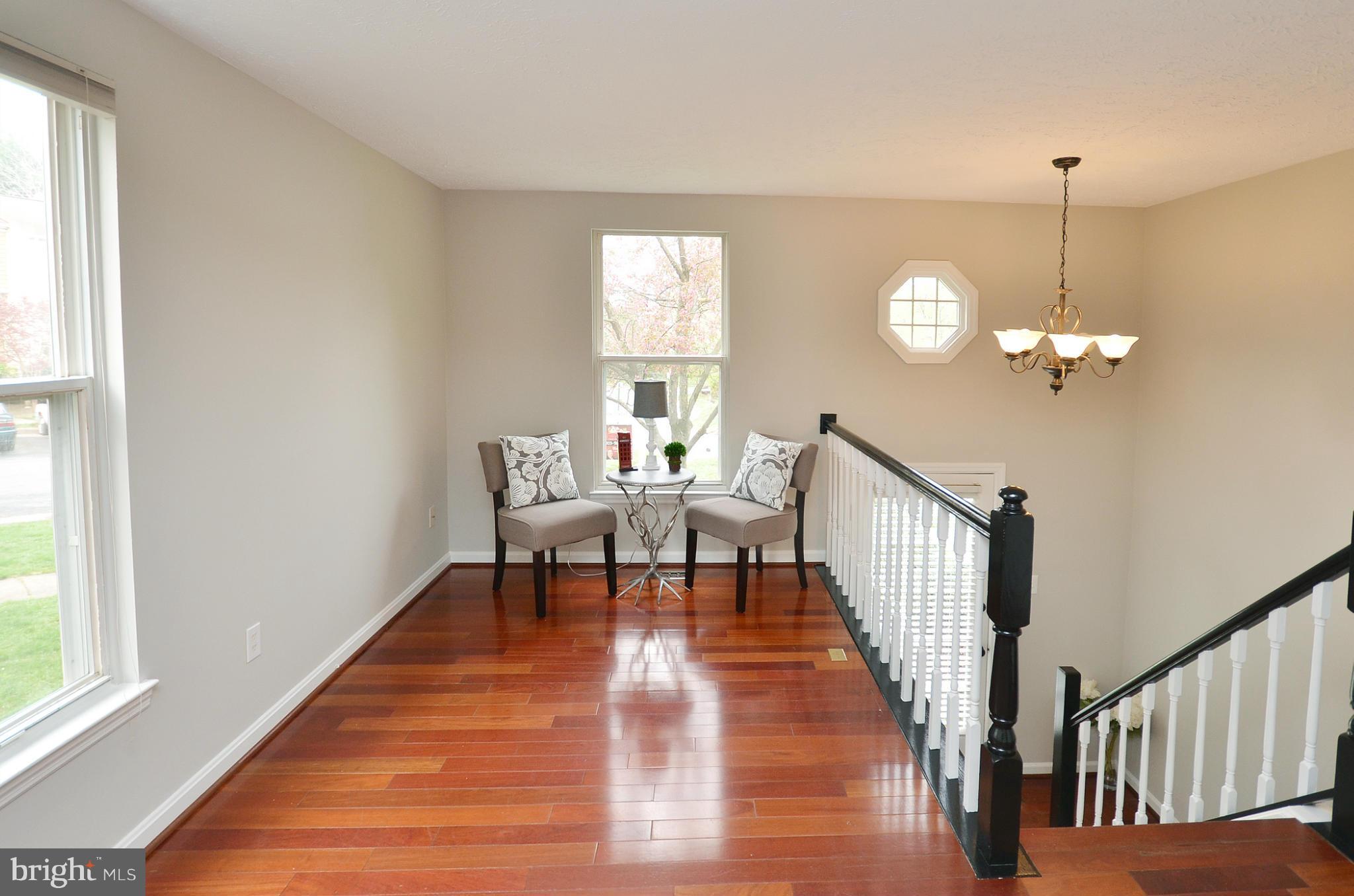1617 Fieldthorn Drive Reston, VA 20194 - Photo 3 of 30 Living Room w/ beautiful Brazilian cherry floors