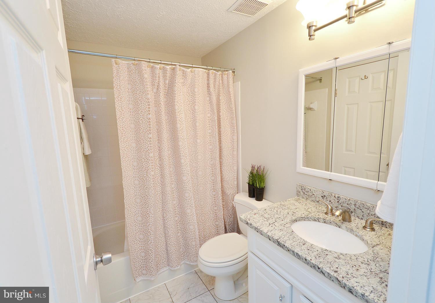 1617 Fieldthorn Drive Reston, VA 20194 - Photo 4 of 30 Upper Hall Bath w/ 2 doors, new granite & vanity