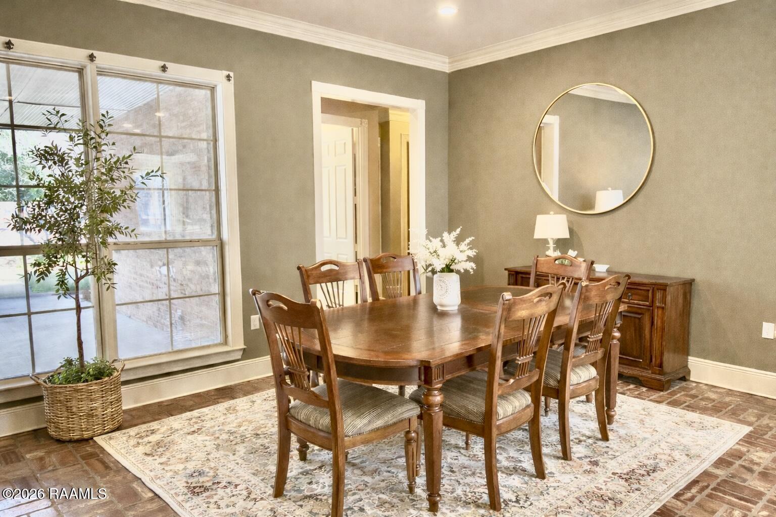 116 Isaiah Drive Lafayette, LA 70508 - Photo 12 of 39 116 Isaiah Virtually Staged Dining Area
