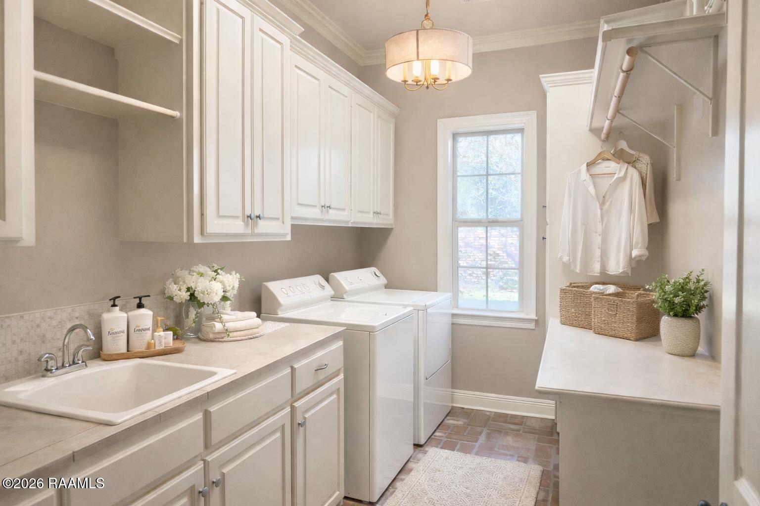 116 Isaiah Drive Lafayette, LA 70508 - Photo 10 of 39 116 Isaiah Virtually Staged Laundry Room