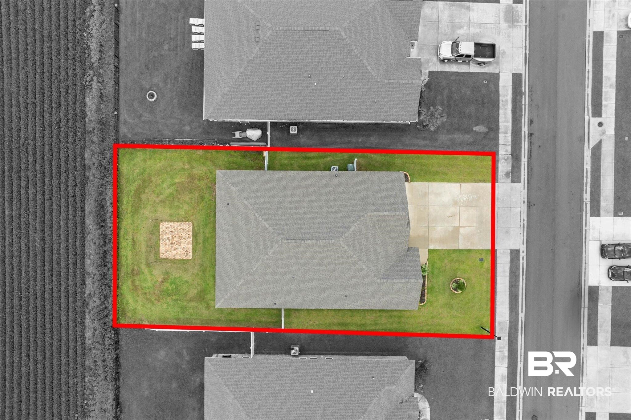 11229 Genuine Risk Circle Daphne, AL 36526 - Photo 33 of 46 View of property location with property boundaries highlighted
