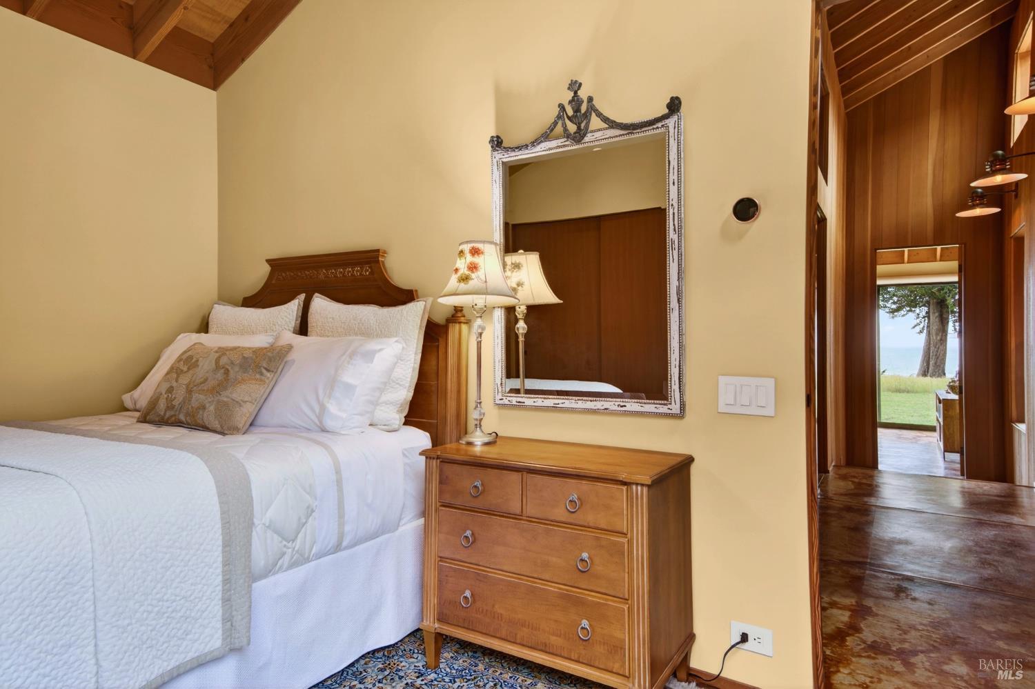 233 Solstice The Sea Ranch, CA 95497 - Photo 40 of 90 Guest bedroom looking out into hallway and ocean