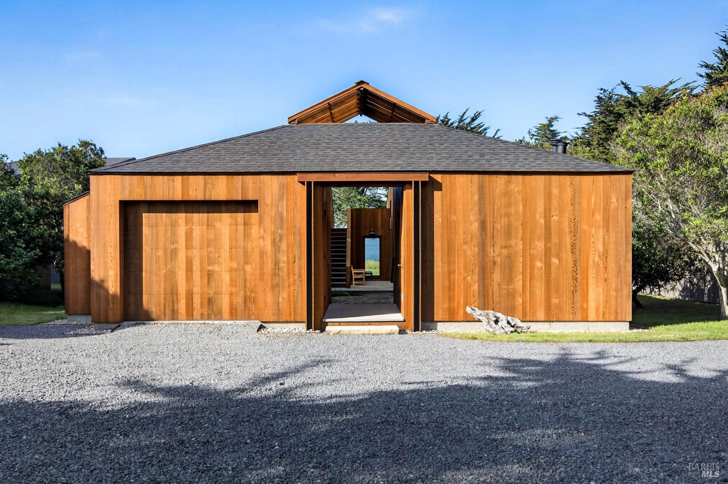 233 Solstice The Sea Ranch, CA 95497 - Photo 74 of 90 Front entrance looking into courtyard