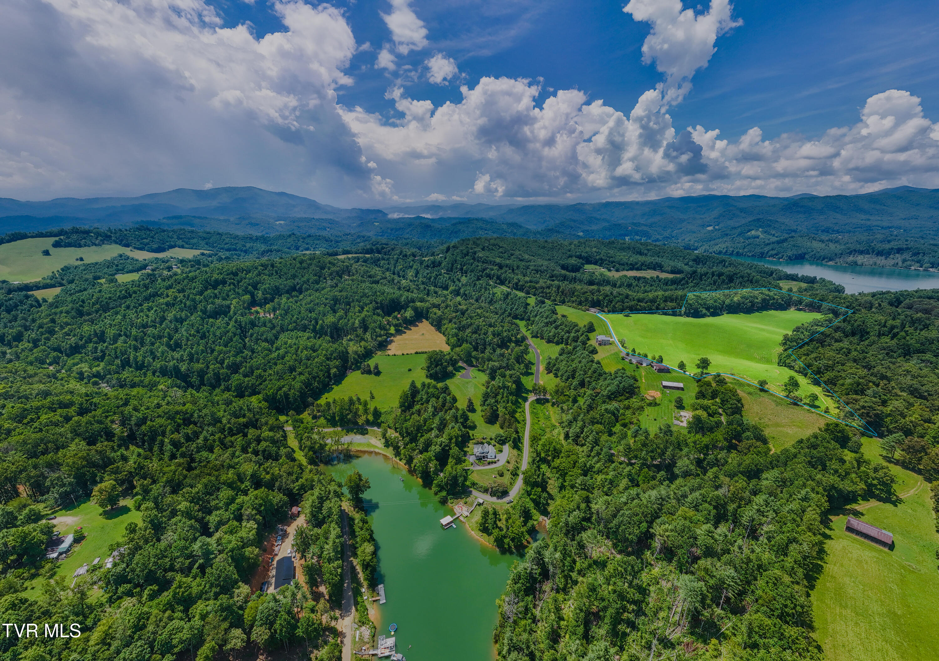 0 Dry Hill Road Butler, TN 37640 - Photo 10 of 12 Trivette _ Lot Lines Drawn