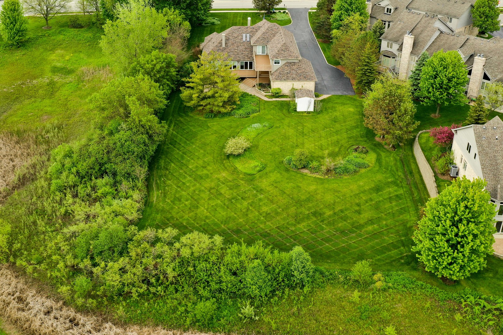201 East Army Trail Road Bartlett, IL 60103 - Photo 56 of 59 a aerial view of a house with swimming pool