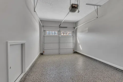 a view of a room with an empty space