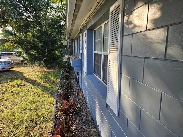a very nice looking room with a large window