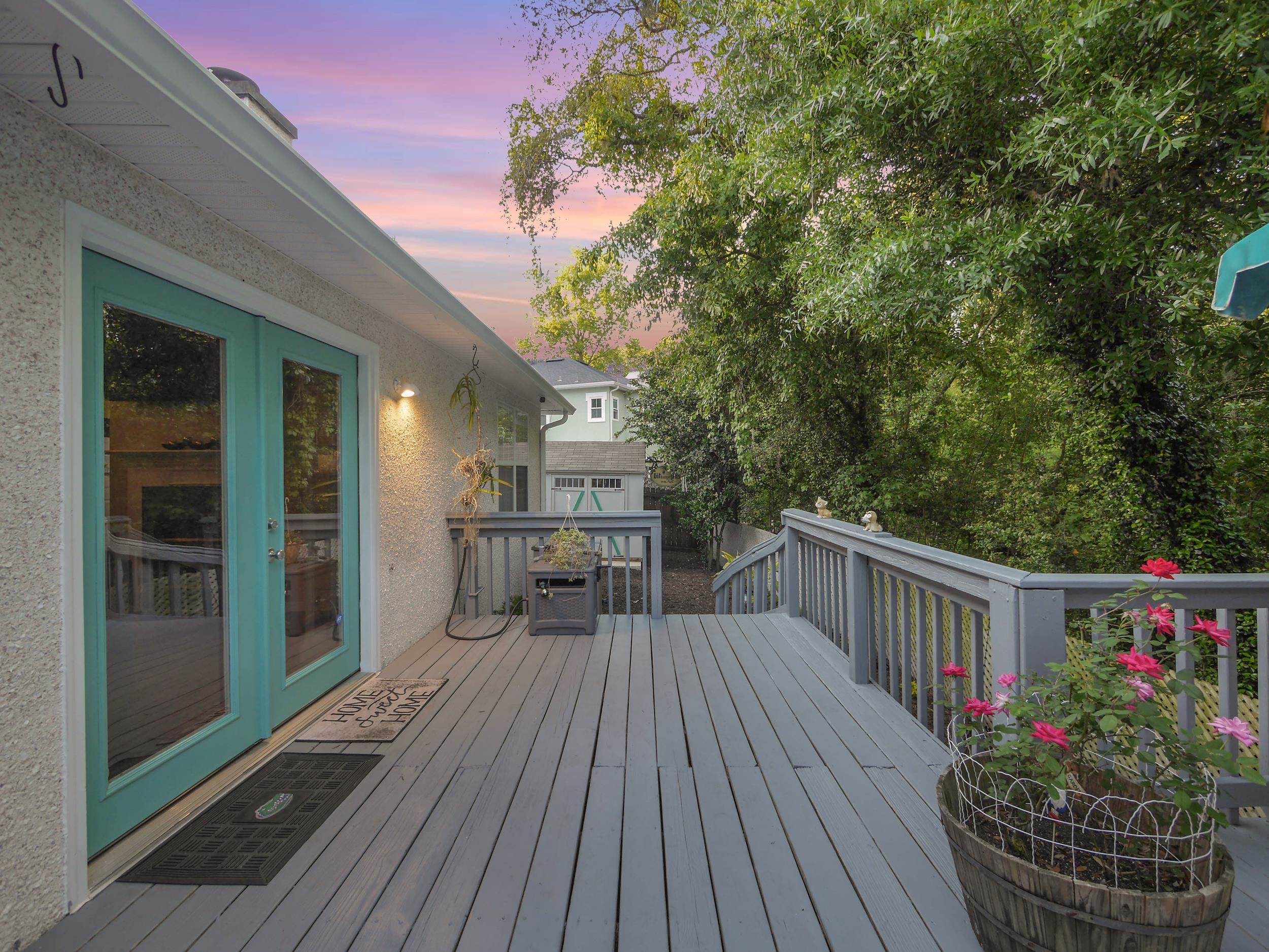 549 Willow Walk Place St. Augustine, FL 32086 - Photo 24 of 32 a view of balcony with deck and wooden floor
