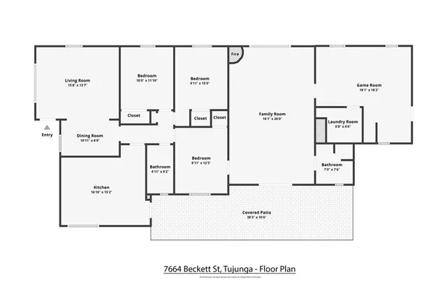 $929,999 | 7664 Beckett Street, Tujunga, CA 91042