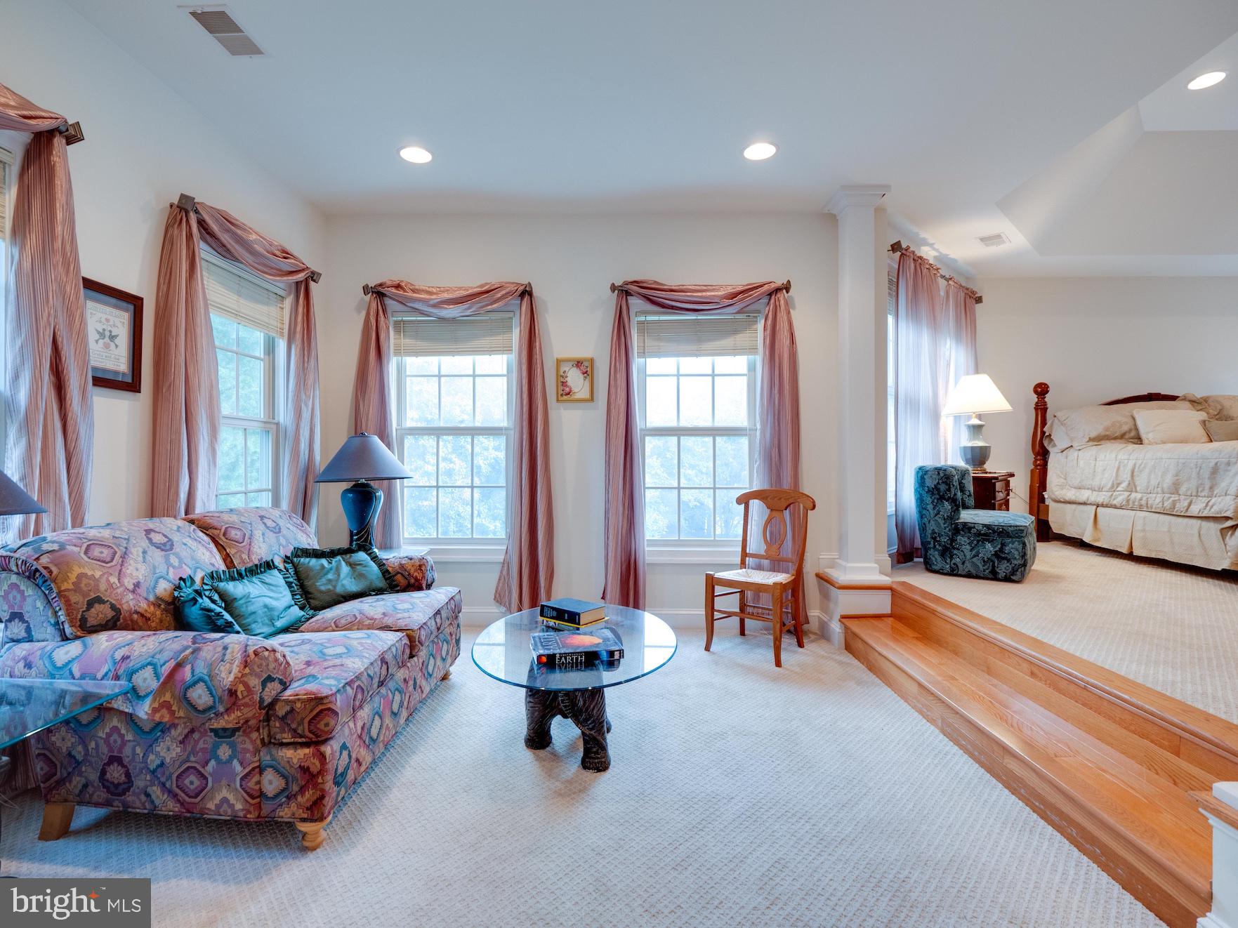 2015 Woodford Road Vienna, VA 22182 - Photo 45 of 73 Second Room Master Bedroom Siting Area