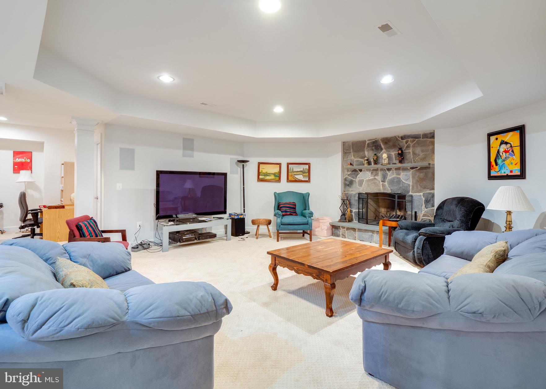 2015 Woodford Road Vienna, VA 22182 - Photo 53 of 73 Basement AV Room
